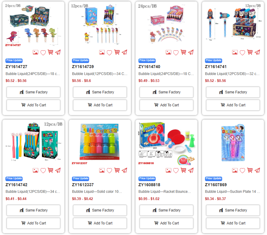 mini bubbles & bubble wands bulk pack for your business