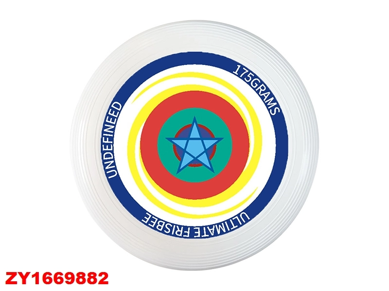 ZY1669882 - FLYING DISK(OnePCS/Bag)&mdash;Soft Frisbee UV print 27 CM/175 G-Pro Adult (1 PC/bag) ZY1669882